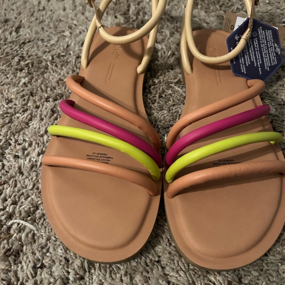 Toms Willa Honey Beige Leather